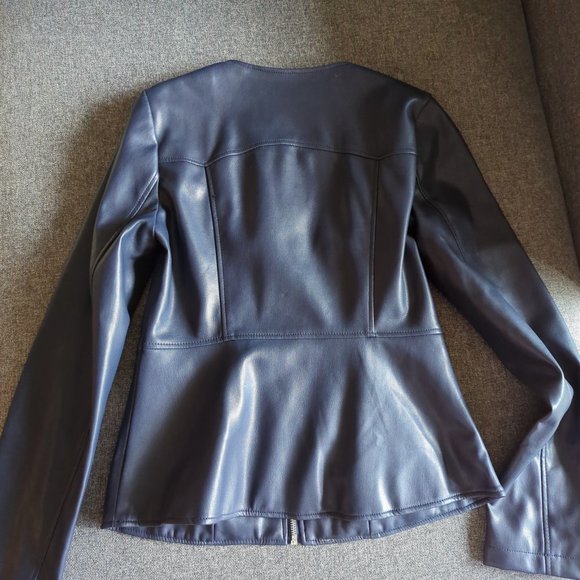 Vegan leather jacket - Picture 2 of 2